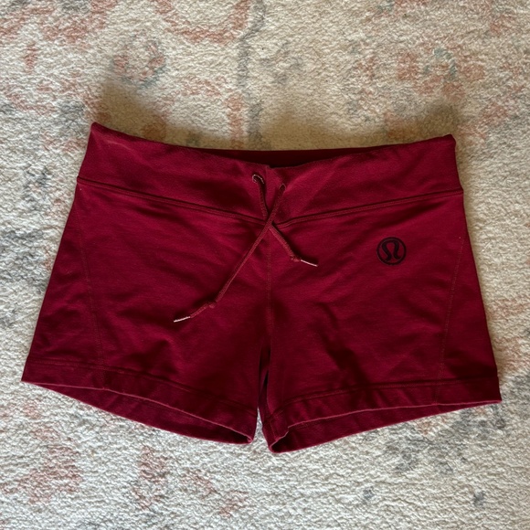 Vintage Red Lululemon shorts - Picture 1 of 2